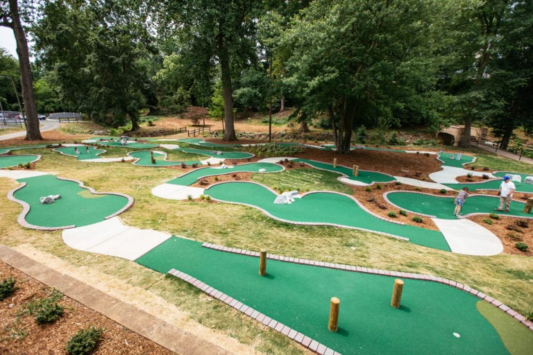 Mini Golf Course At McPherson Park Darrohn Engineering